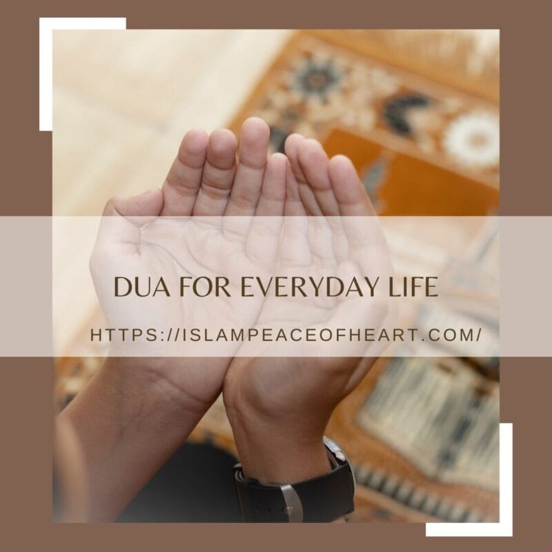 Dua For Everyday Life